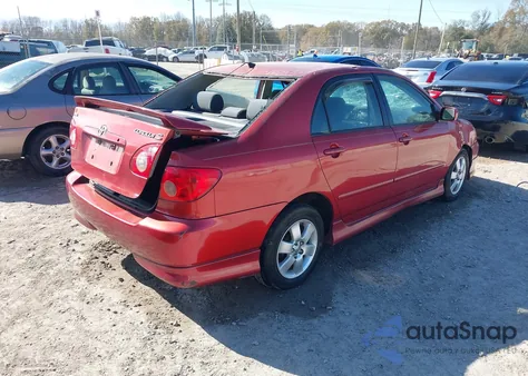 2008 Toyota Corolla S from USA, damaged, VIN 1NXBR32EX8Z017705